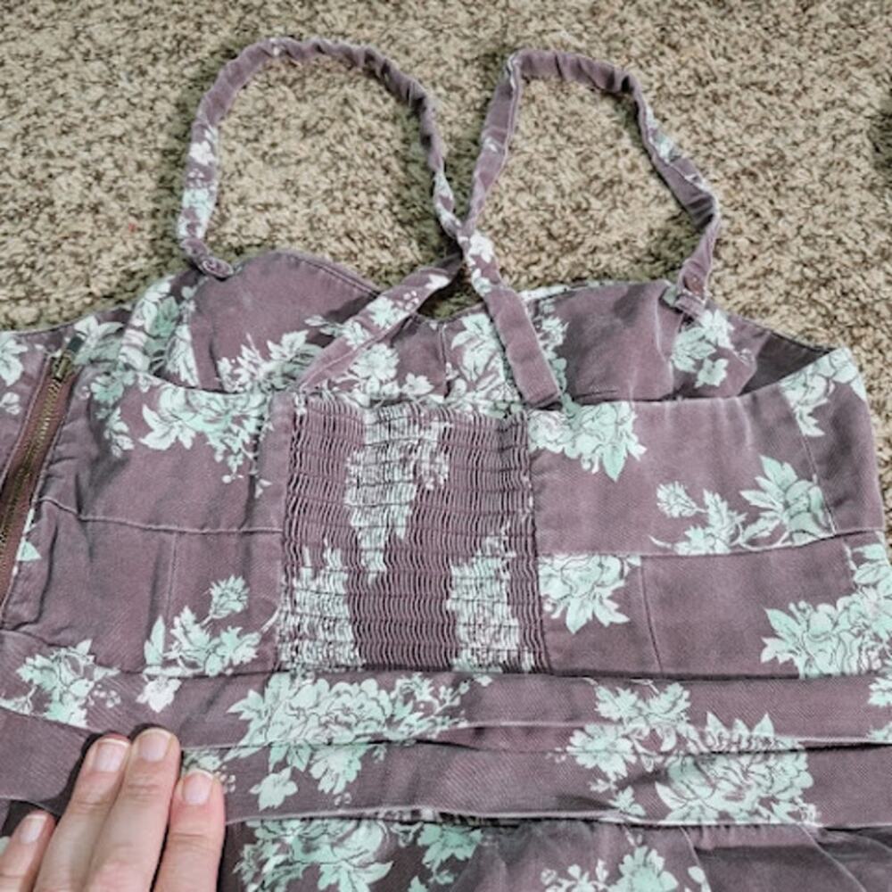 Aritzia- Wilfred Bustier Floral Dress- Size Eight - Picture 8 of 9
